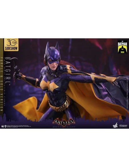 Batman Arkham Knight Videogame Masterpiece Action Figure 1/6 Batgirl (Purple and Gold Version) Exclusive 30 cm