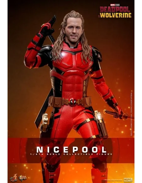 Deadpool & Wolverine Movie Masterpiece Action Figure 1/6 Nicepool 30 cm