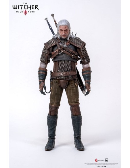 The Witcher 3: Wild Hunt Af. 1/6 Geralt of Rivia 30 cm