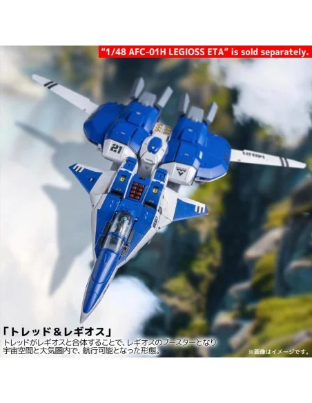 Genesis Climber Mospeada Riobot Diecast Af. Riobot 1/48 148 AB-01H Tread 30 cm
