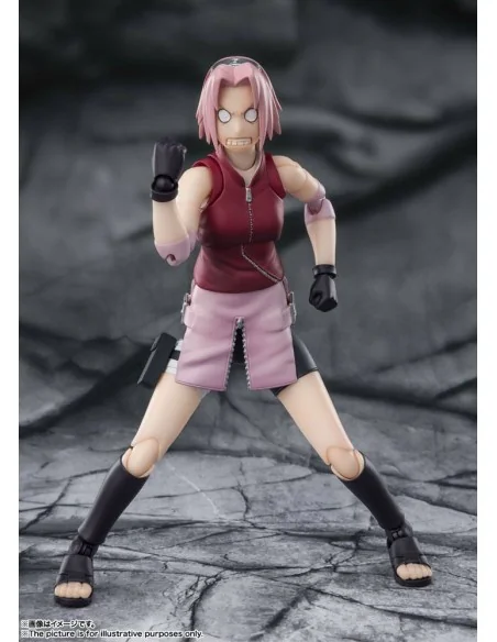 Sakura Haruno Inheritor of Tsunade's indominable will Naruto S.H. Figuarts 14 cm