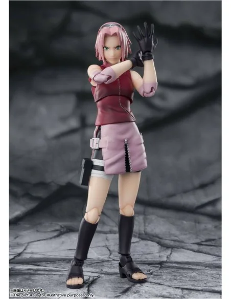 Sakura Haruno Inheritor of Tsunade's indominable will Naruto S.H. Figuarts 14 cm
