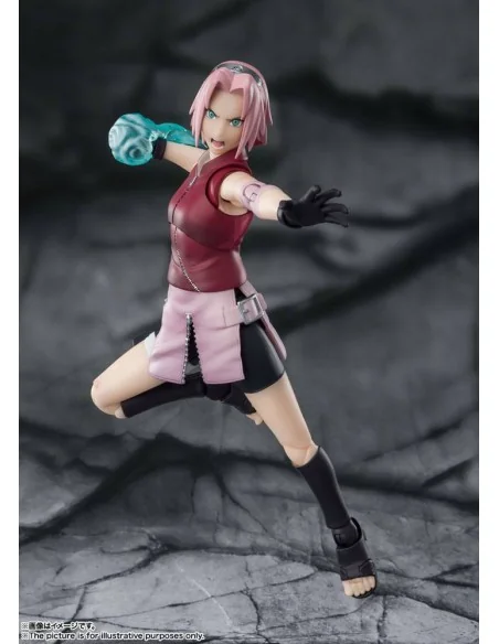 Sakura Haruno Inheritor of Tsunade's indominable will Naruto S.H. Figuarts 14 cm