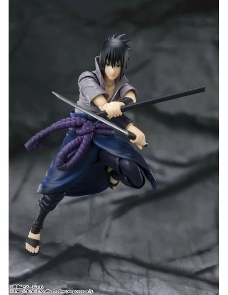 Sasuke Uchiha He who bears all Hatred Naruto S.H. Figuarts 15 cm