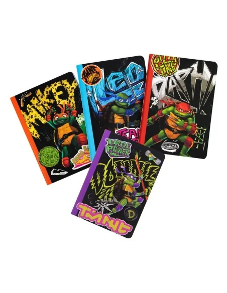 Teenage Mutant Ninja Turtles 4-Pack Notebooks