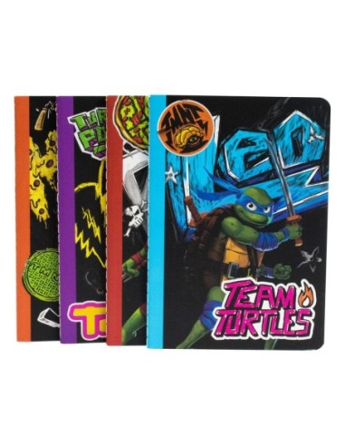 Teenage Mutant Ninja Turtles 4-Pack Notebooks
