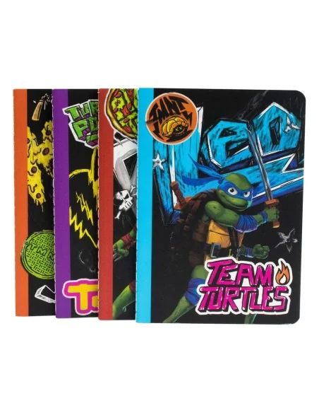 Teenage Mutant Ninja Turtles 4-Pack Notebooks