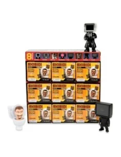 Skibidi Toilet Figures 11 cm Series 1 Display (9)