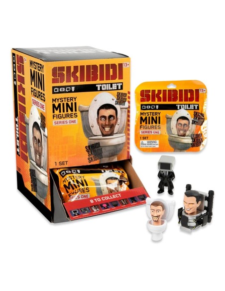 Skibidi Toilet Minifigures 6 cm Series 1 Display (24)