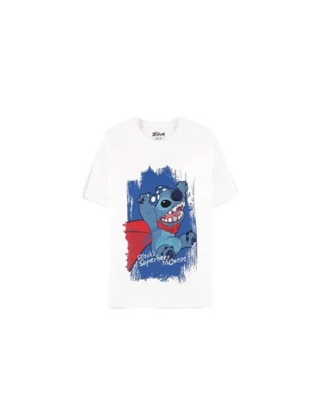 Lilo & Stitch T-Shirt Superhero White