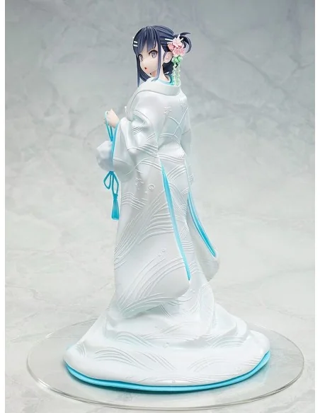 Rascal Does Not Dream of a Bunny Girl Senpai Statue 1/7 Mai Sakurajima White Kimono Ver. 23 cm