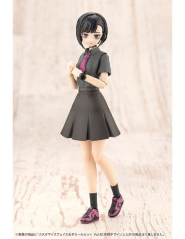 Sousai Shojo Teien Model Kit Accesoory Set 1/10 Customized Face & Decal Set Vol. 6 Designed by En Morikura