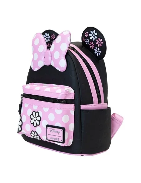 Disney by Loungefly Mini Backpack Minnie Floral Rock the Dots