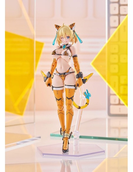 Bunny Suit Planning Plastic Model Kit PLAMAX BP-02 Sophia F. Shirring Tiger Armor Ver. 16 cm