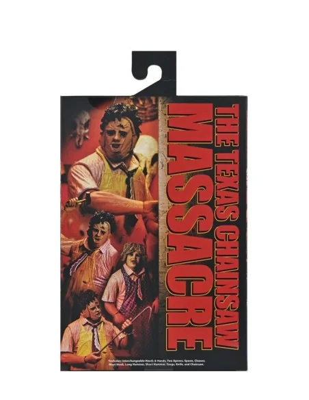 Texas Chainsaw Massacre Clothed af Leatherface 50th Anniversary 20 cm