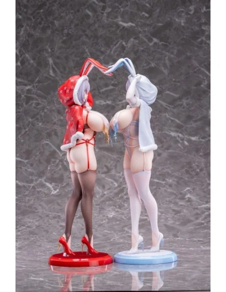 Original Character PVC Statues 1/5 Snow Bunny Illustrated by Mataro Deluxe Ver. 33 cm