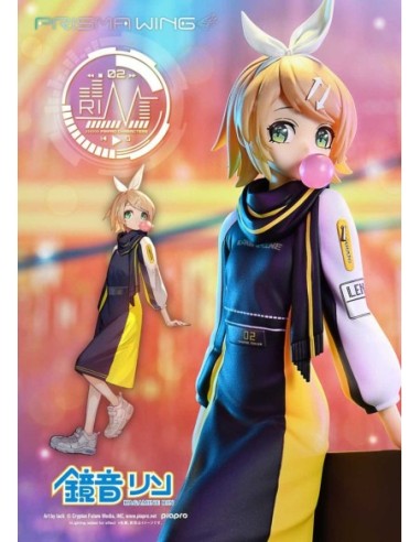 Vocaloid Piapro Characters Prisma Wing PVC Statue 1/7 Kagamine Rin (Art by lack) 21 cm