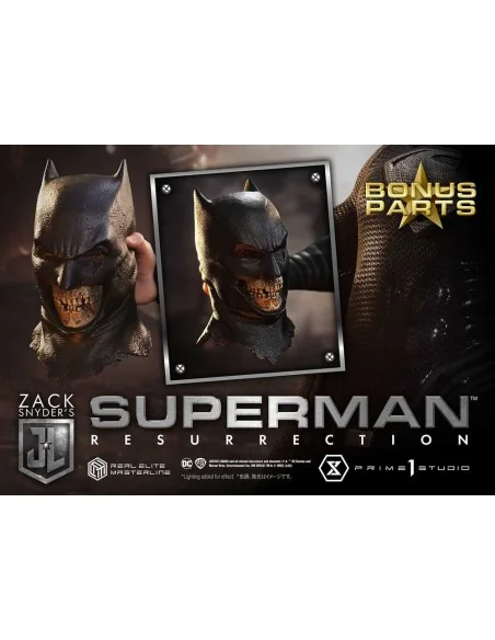 Zack Snyder's Justice League Real Elite Masterline Series Statue 1/3 Superman Resurrection Deluxe Bonus Ver. 95 cm