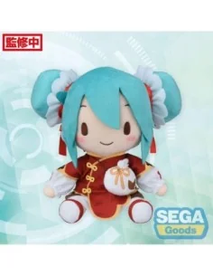 Character Vocal Series 01: Hatsune Miku Fuwa Petit Plush Figure Hatsune Miku Going Out Series Chinatown Ver. M 22 cm