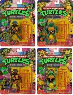 TMNT Ninja Turtles Vintage Leonardo Michelangelo Donatello Raffaello - 1 - 