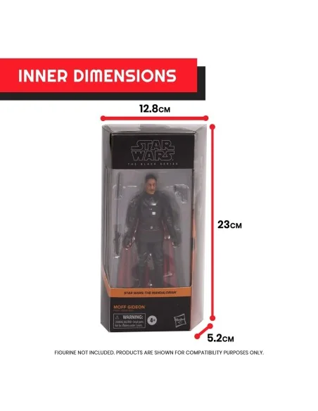 10 X Protector Pet 0.35 Mm action figure in box Hasbro Star Wars Black Series