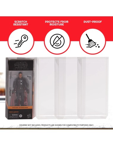 10 X Protector Pet 0.35 Mm action figure in box Hasbro Star Wars Black Series