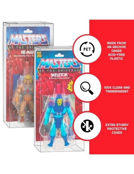 10 X Protector Pet 0.40 Mm Masters of the Universe Blister Mattel Motu Origins 17,99 € Evoretro