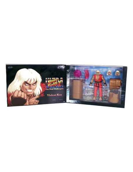 Ultra Street Fighter II 1/12 Violent Ken Next Level SDCC 2024 Exclusive 15 cm