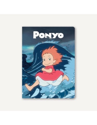 Ponyo Postcards Box Collection Ponyo on the Cliff (30)