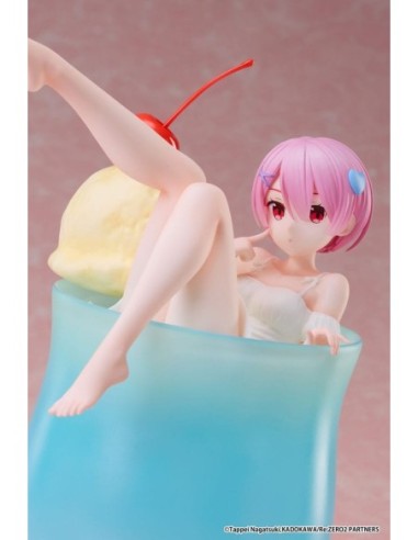 Re:Zero Starting Life in another World PVC Statue 1/7 Ram Cream Soda Ver. 21 cm