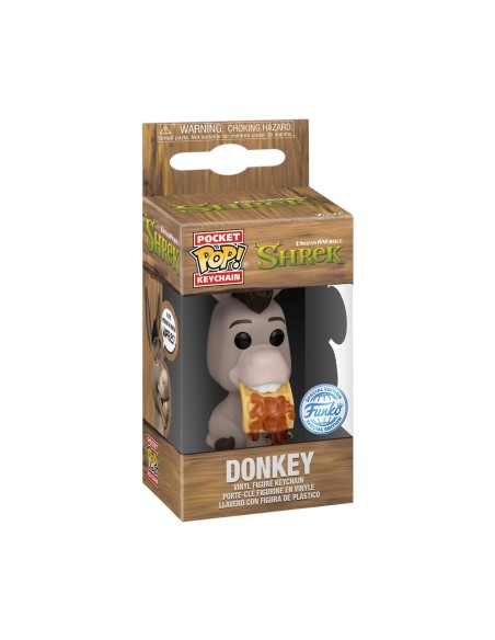 Shrek 30th POP! Vinyl Keychains 4 cm Donkey Display (12)