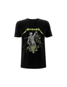 Metallica T-Shirt And Justice For All Tracks Black