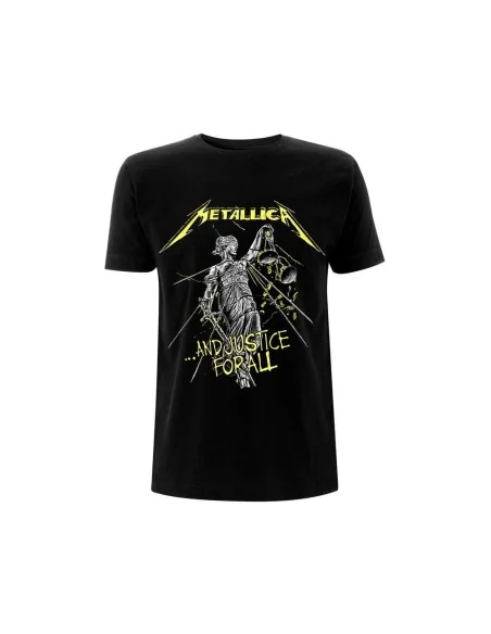 Metallica T-Shirt And Justice For All Tracks Black