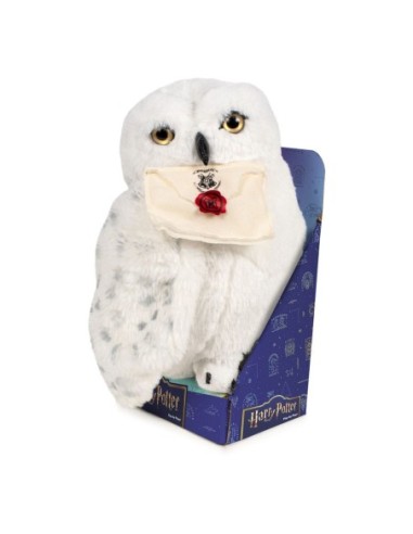 Harry Potter Plush Figure Realistic Hedwig in a Display 25 cm