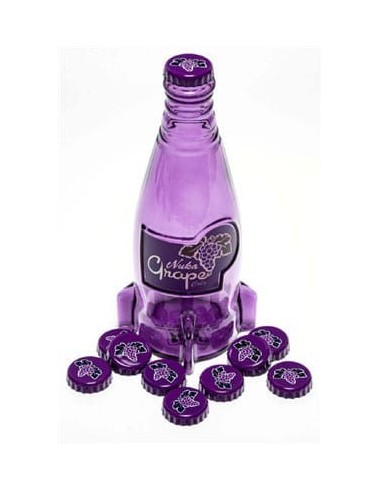 Fallout Bottle Series Replica Glass Bottle & Cap Nuka Cola Grape