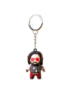 Cyberpunk 2077 Vinyl Keychain Johnny Silverhand