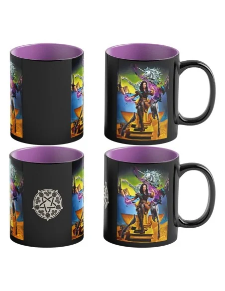 The Witcher III: Wild Hunt Game Art Chronicles Heat Change Mug Yennefer inspired by Salvador Dali 450 ml