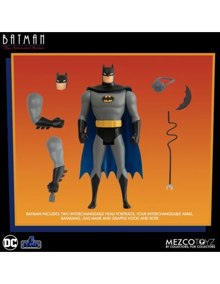 Batman Robin Joker Catwoman The Animated Series 9 cm 5 Points 99,99 € Mezco Toyz