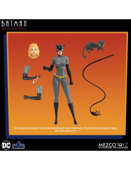 Batman Robin Joker Catwoman The Animated Series 9 cm 5 Points 99,99 € Mezco Toyz