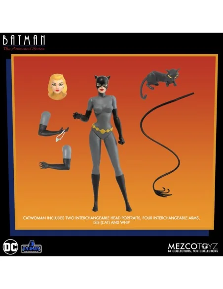 Batman Robin Joker Catwoman The Animated Series 9 cm 5 Points 99,99 € Mezco Toyz