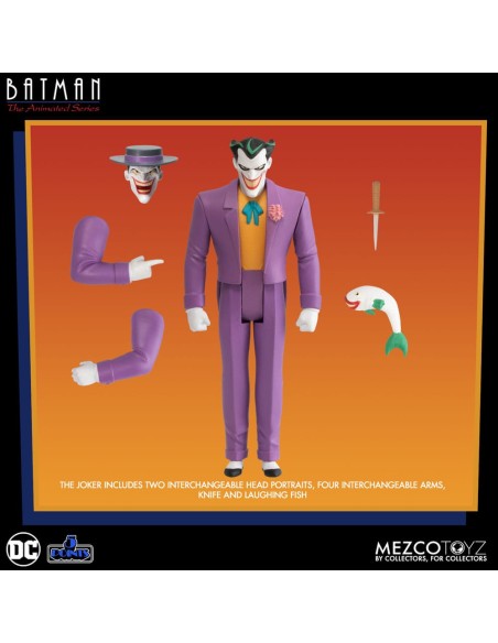 Batman Robin Joker Catwoman The Animated Series 9 cm 5 Points 99,99 € Mezco Toyz