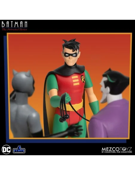 Batman Robin Joker Catwoman The Animated Series 9 cm 5 Points 99,99 € Mezco Toyz