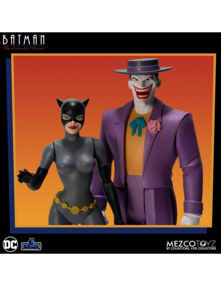 Batman Robin Joker Catwoman The Animated Series 9 cm 5 Points 99,99 € Mezco Toyz
