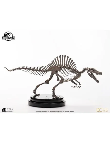 Jurassic Park III ECC Elite Creature Line Statue 1/24 Spinosaurus Skeleton Bronze 27 cm