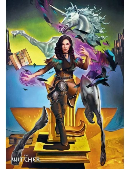 The Witcher III: Wild Hunt Game Art Chronicles Puzzle Yennefer inspired by Salvador Dali (1000 pieces)