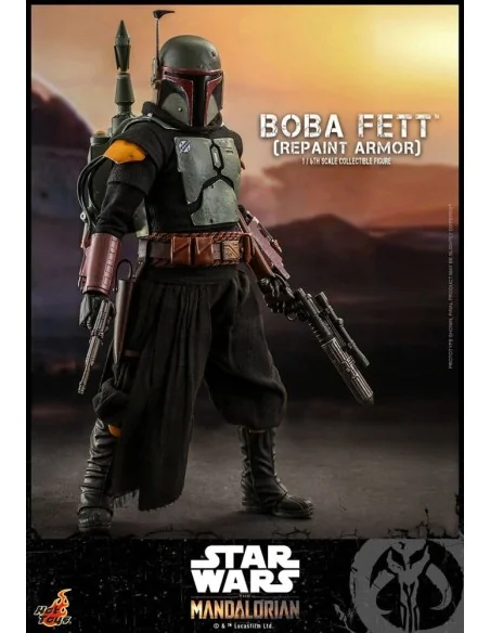 Star Wars: The Mandalorian Action Figure 1/6 Boba Fett Repaint Armor Special Edition 30 cm