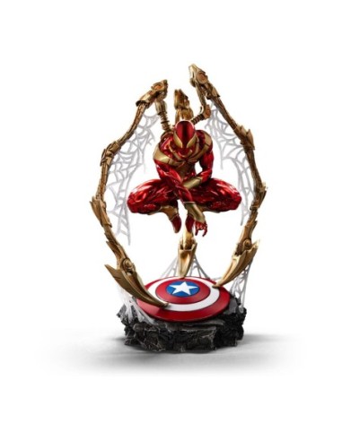 Marvel Art Scale Deluxe Statue 1/10 Spider-man Iron Armor Comics (CCXP Exclusive 2024) 24 cm