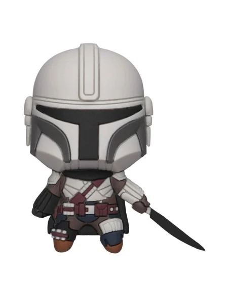 Star Wars The Mandalorian 3D Magnet Mando with Darksaber