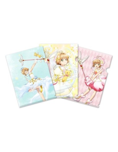 Cardcaptor Sakura Clear Card Clearfile 3-Set