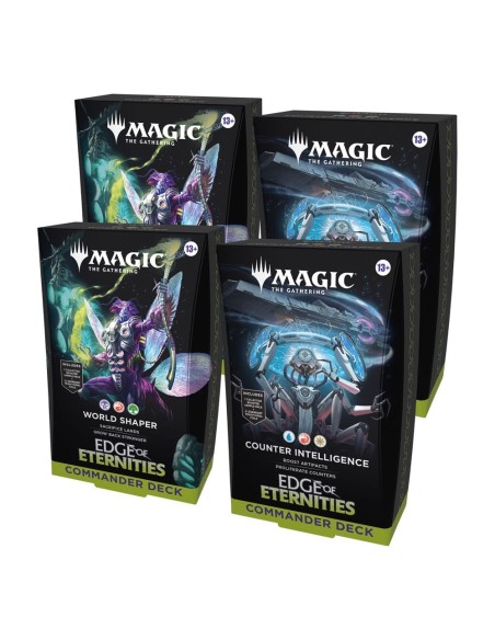 Magic the Gathering Edge of Eternities Commander Decks Display (4) english 195,99 € Wizards of the Coast